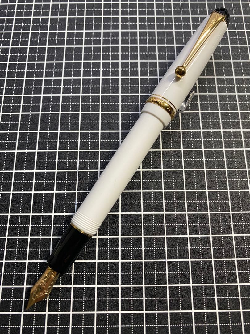 PILOT CUSTOM74 White 万年筆　字幅F