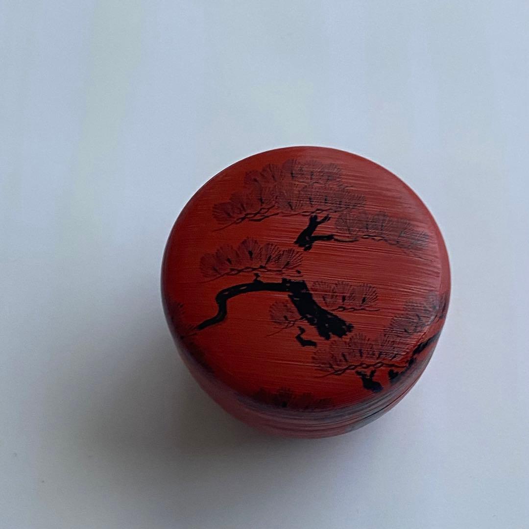 棗　淡々斎好　朝陽棗　輪島塗師　岡本陽斎