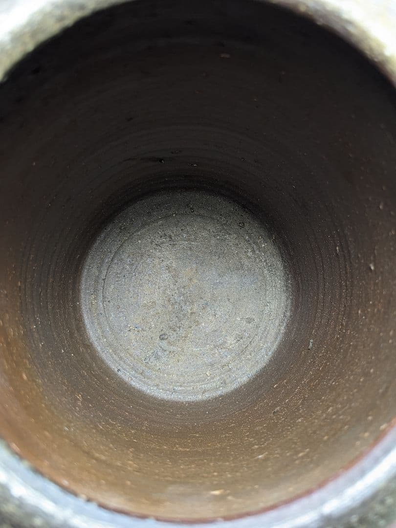 西川政美 備前焼 花入 政彦識箱 花器 花瓶 フラワーベース 華道具 花生 置物