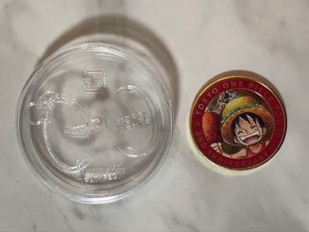 ワンピースタワー　2周年メダル　ルフィ