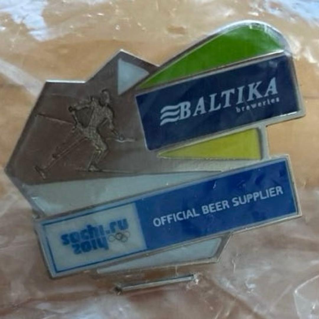 2014年ソチオリンピック　Baltika Breweriesピンバッジ