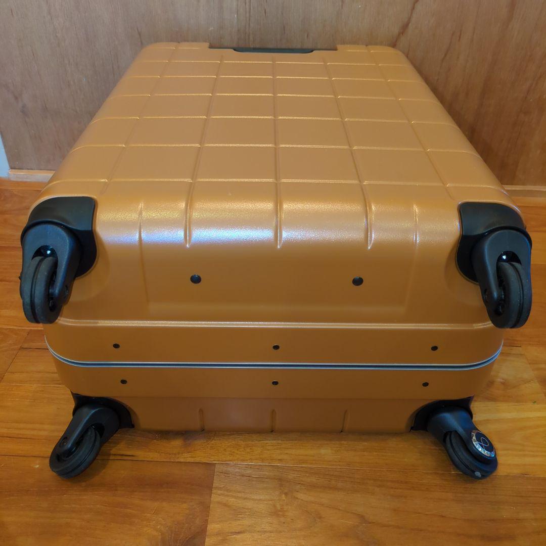 美品◆Protecaプロテカ チェッカー フレーム スーツケース 54L 日本製