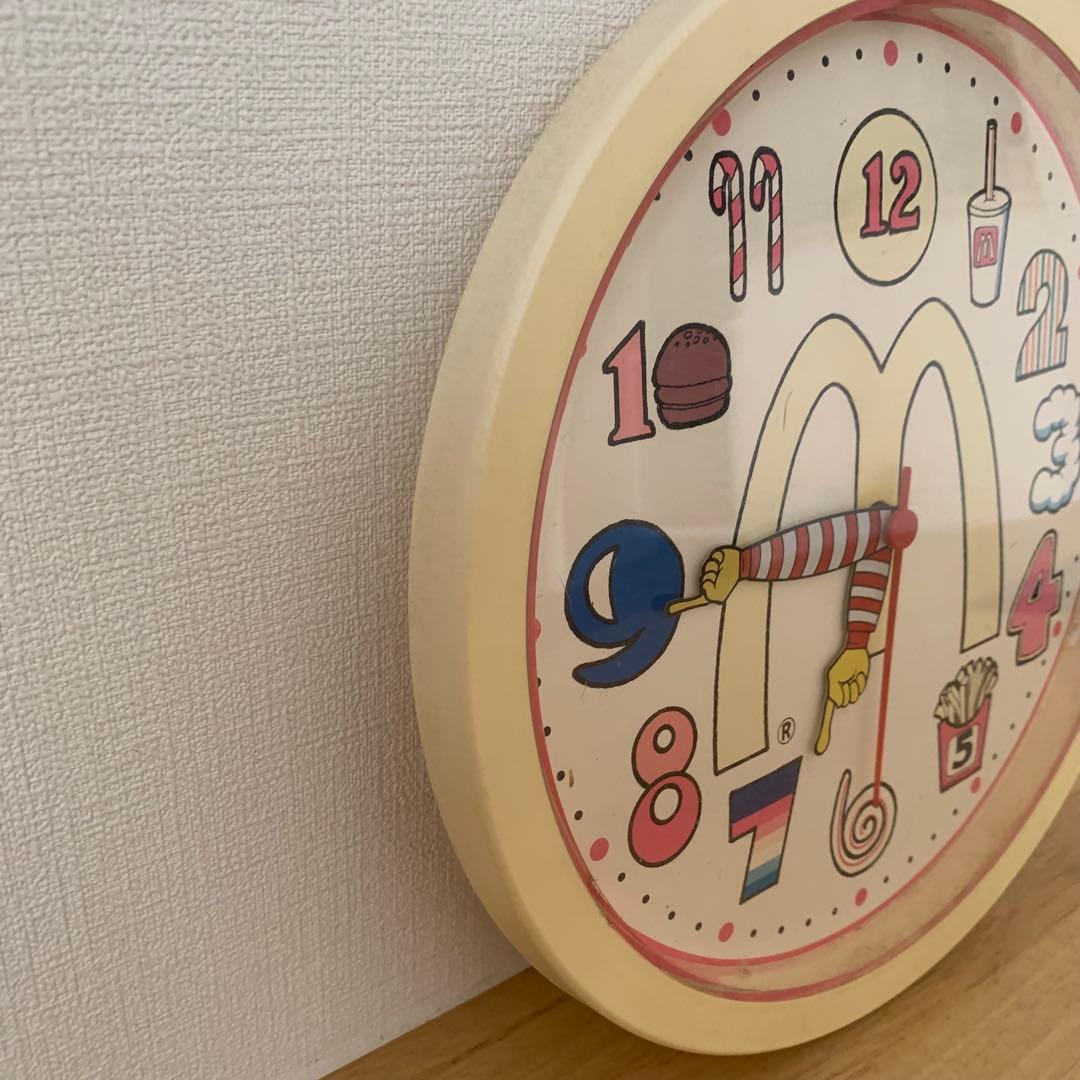 マクドナルド 時計 ビンテージ アドバタイジング アメリカ マック ドナルド