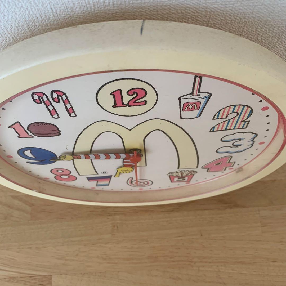 マクドナルド 時計 ビンテージ アドバタイジング アメリカ マック ドナルド