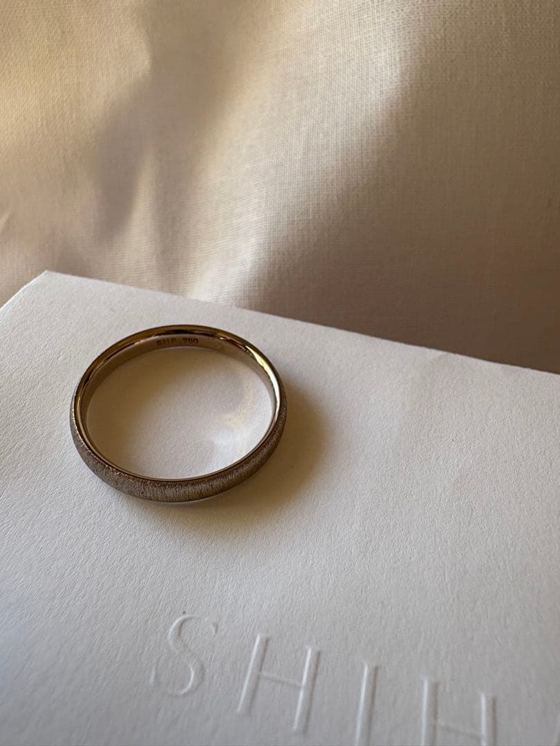 shihara シハラ　K18 オーバルリング30