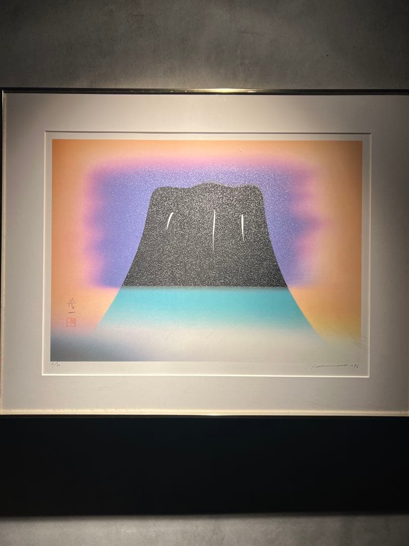 佐藤晃一　【夏】　lithograph 限定30