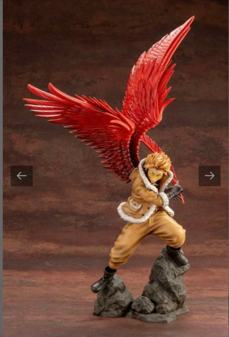 国内正規品 コトブキヤ特典付き ホークスフィギュア限定 表情パーツARTFX J