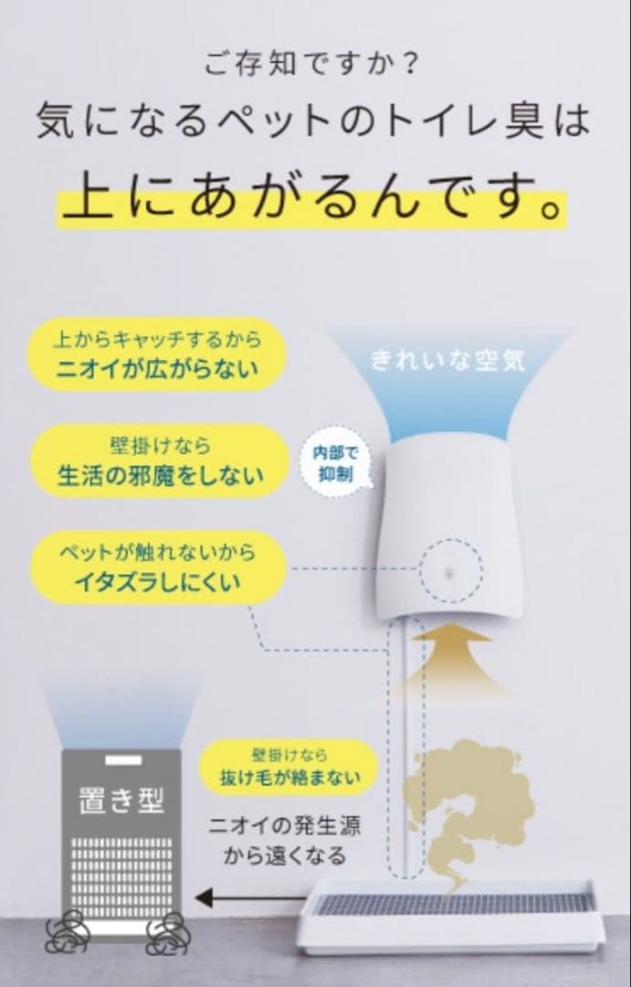 【新品未開封】ペット用除菌脱臭機