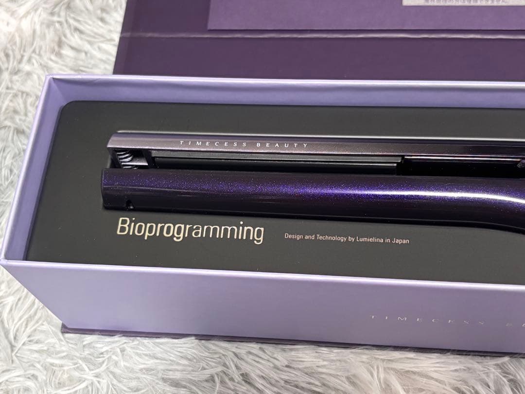 [美品]ヘアビューロン27Dplus ストレートアイロン バイオプログラミング