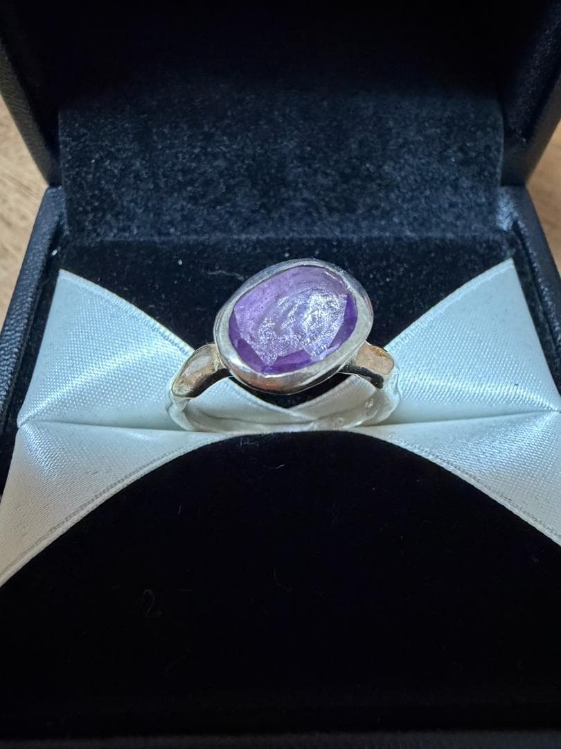 rosa maria アメジストリング　シルバー925
