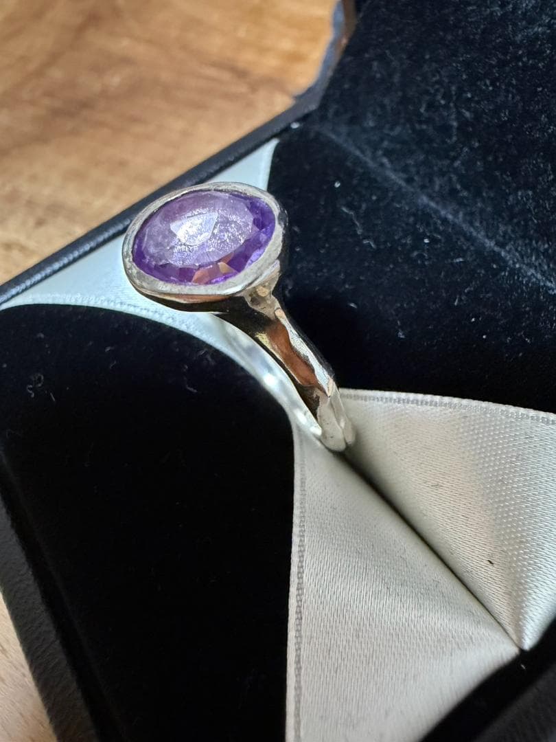 rosa maria アメジストリング　シルバー925