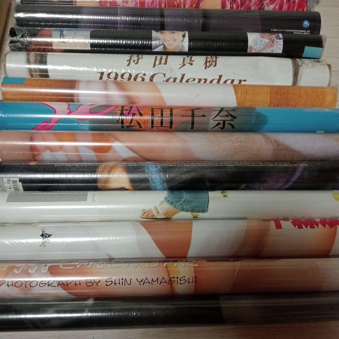 昭和アイドル グラビア ポスター カレンダー まとめ売り 24枚