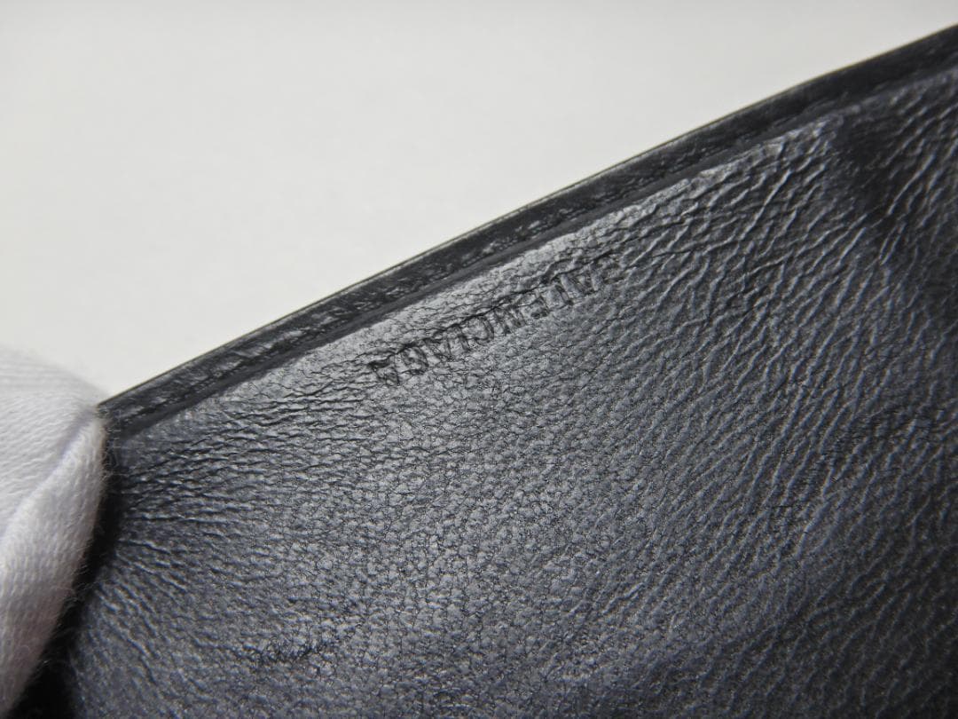 h*☻様 BALENCIAGA バレンシアガ 三つ折り財布 594312 ブラッ