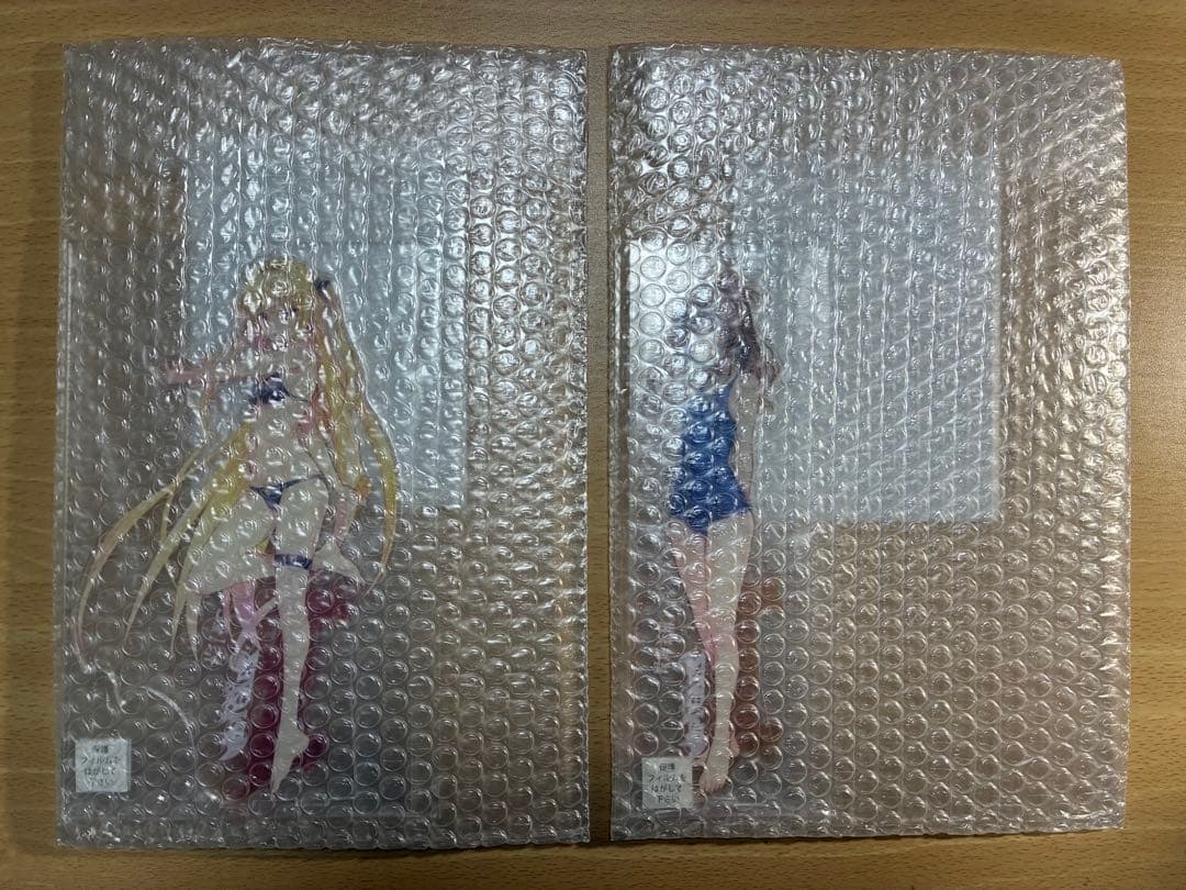 To LOVEる 原画展 アクリルMEGAフィギュア　金色の闇& 結城美柑　2点