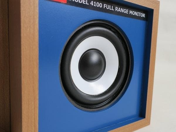 ★キューブJRスピーカー★3インチフルレンジ 高音質 木目調 自作