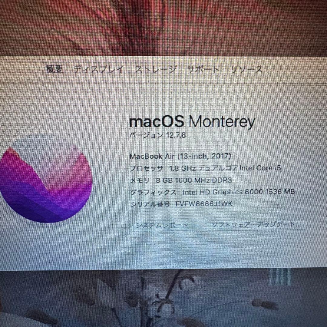 MacBook本体 MacBook Air 7,2