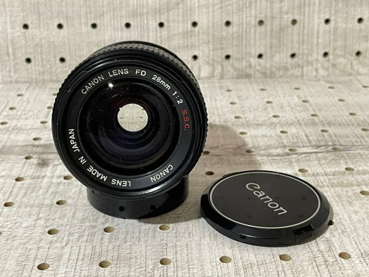 希少 Canon FD28mm F2 S.S.C.