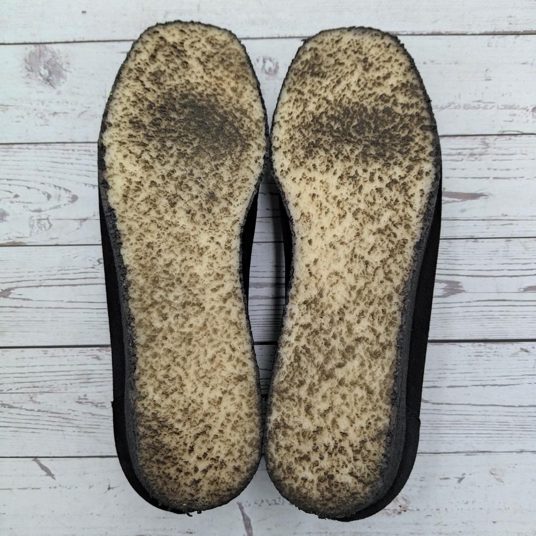 未使用級　Clarks　クラークス　27.5　ワラビー ローファー　黒