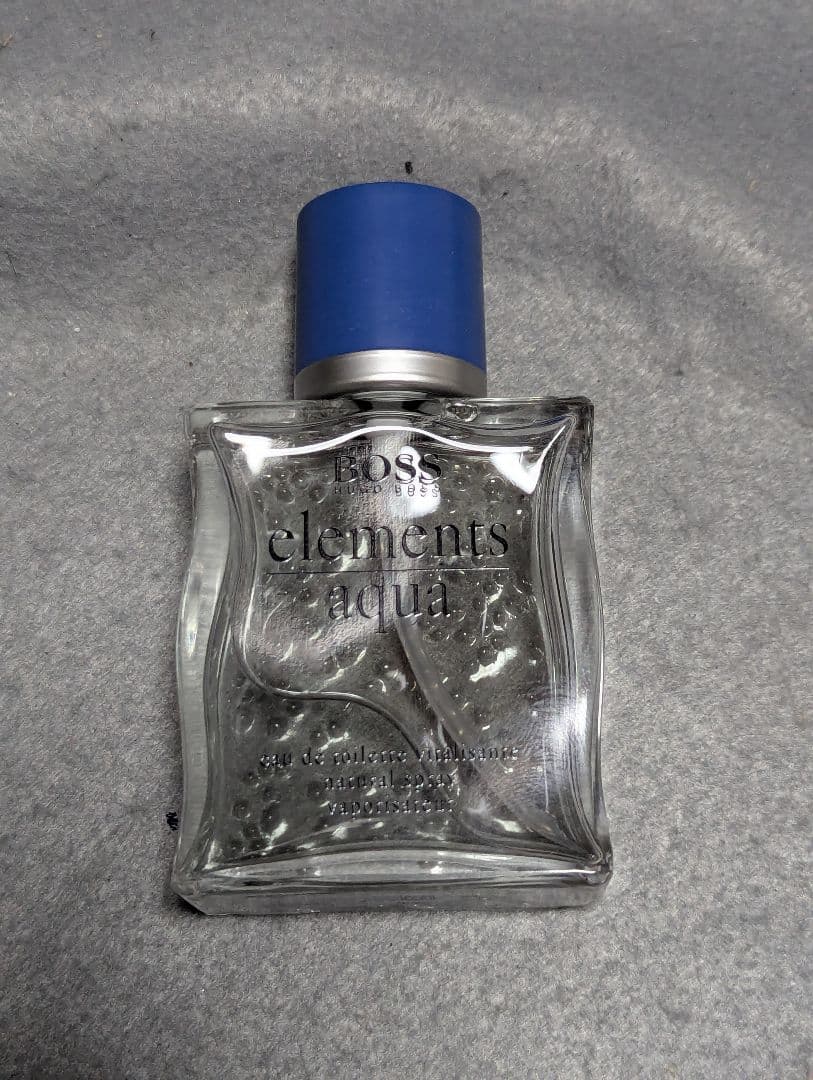 廃盤希少ヒューゴボスボスエレメンツアクアオードトワレ50ml