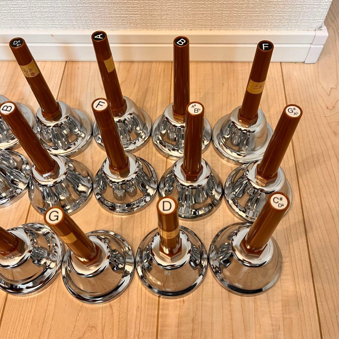 ウチダ　内田　ミュージックベル　23音　ハンドベル