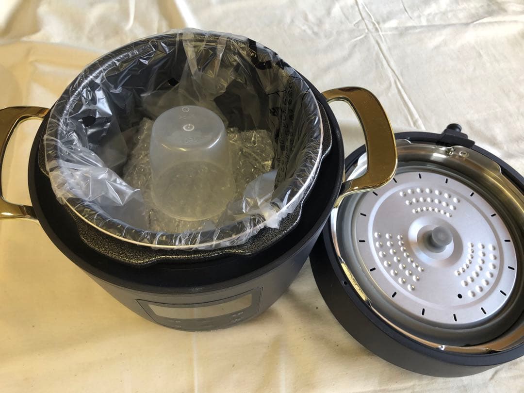 専用　新品 Re-De Pot 電気圧力鍋 レシピブック付き 新生活