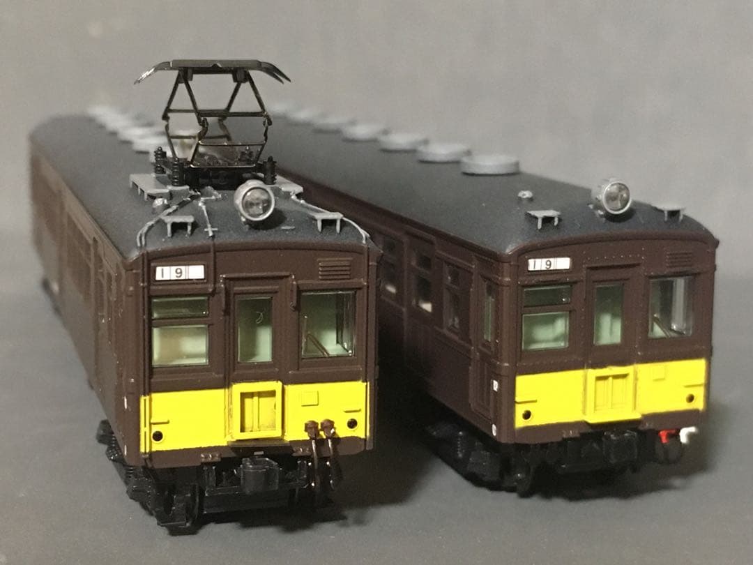 国鉄可部線クモハ11477+クハ16422(広ヒロ) 特製加工品 旧型国電