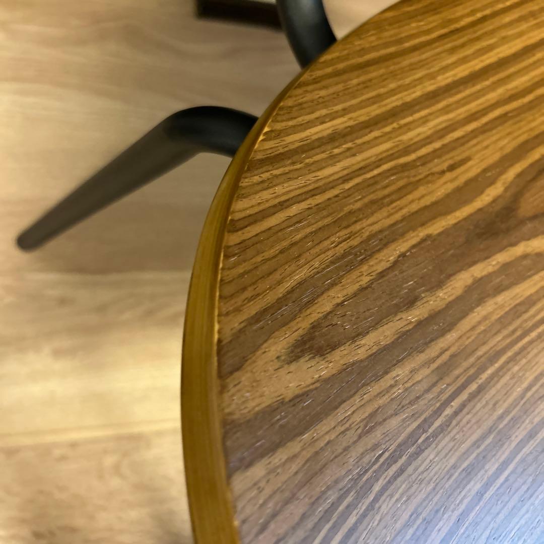 【美品】KANADEMONOチェア　木製ブラウン