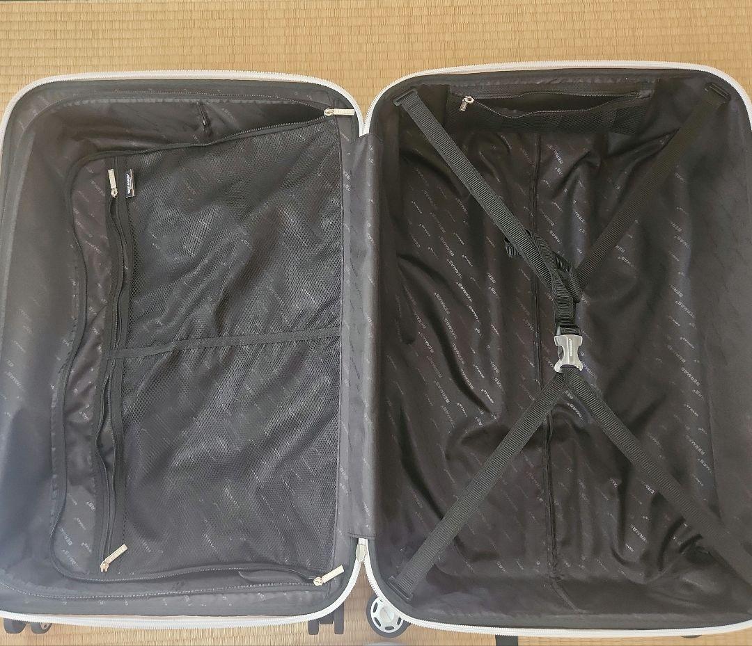 BERMAS キャリーケース シルバー