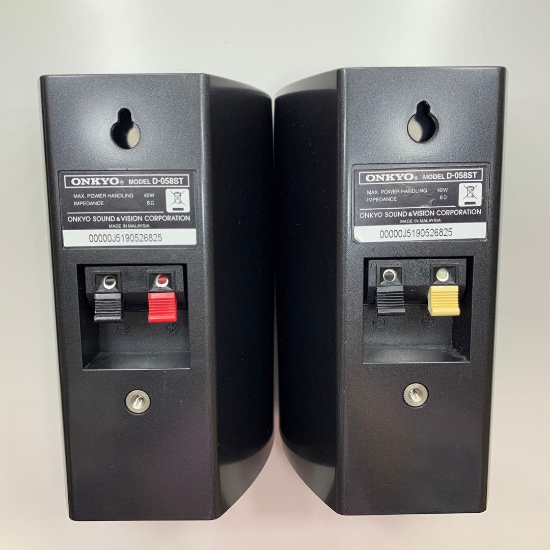 ONKYO D-109XC D-058ST スピーカー セット オンキヨー 黒