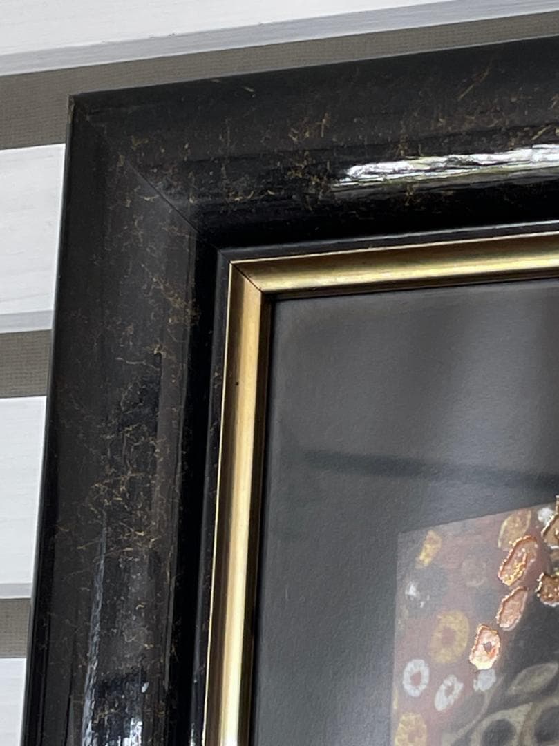 KLIMT クリムト 水蛇 大型 額装品 ポスター