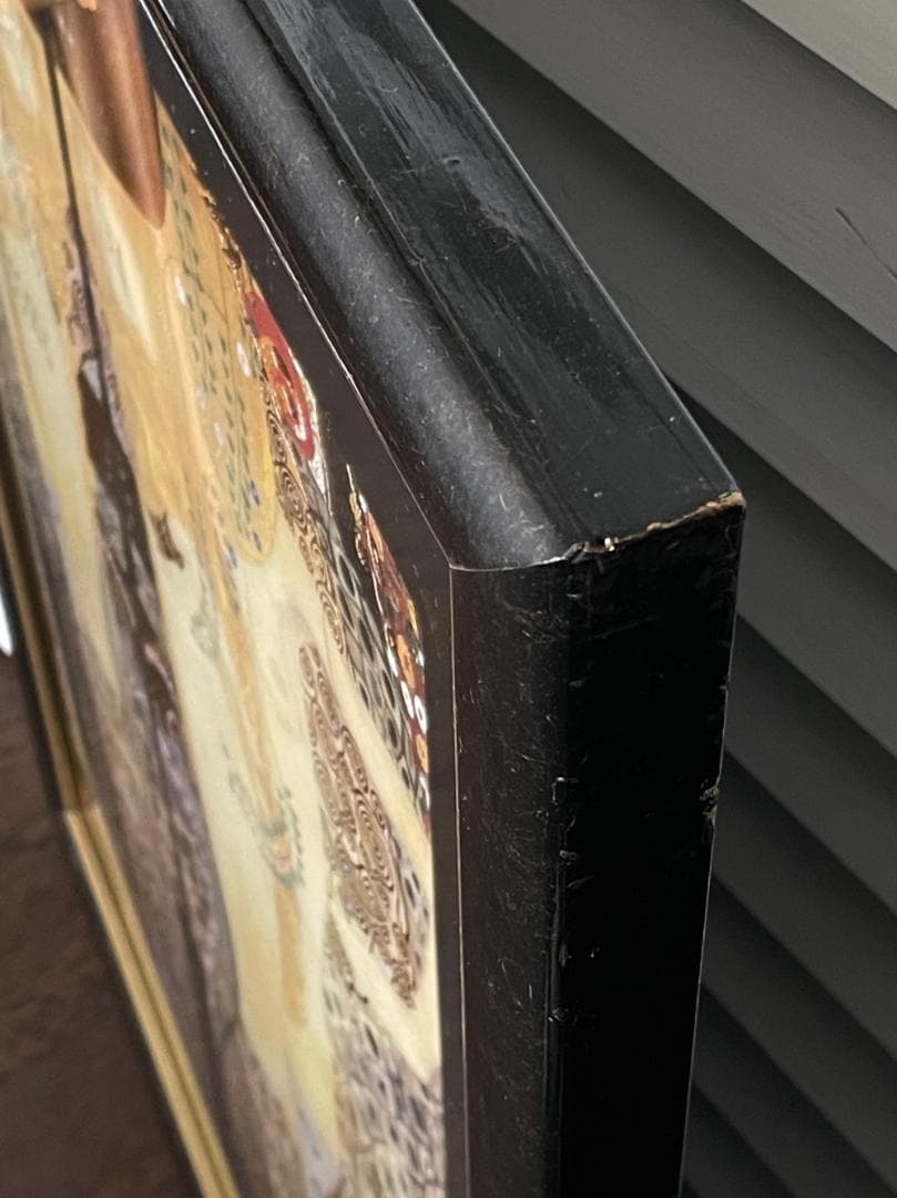 KLIMT クリムト 水蛇 大型 額装品 ポスター