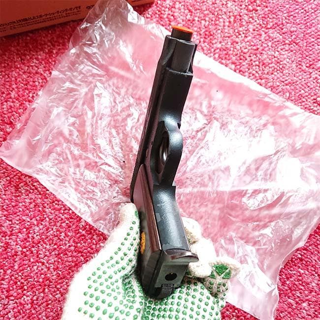 訳あり ウエスタンアームズ ベレッタM1934 ガンブルー ガスガン