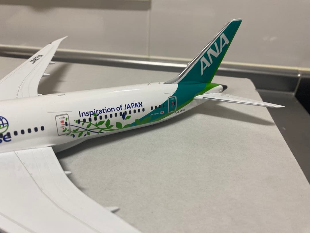 ANA Boeing 787-9 1:200 スケールモデル