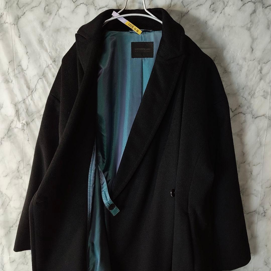 【TOMORROWLAND collection】アンゴラ100%ロングコート