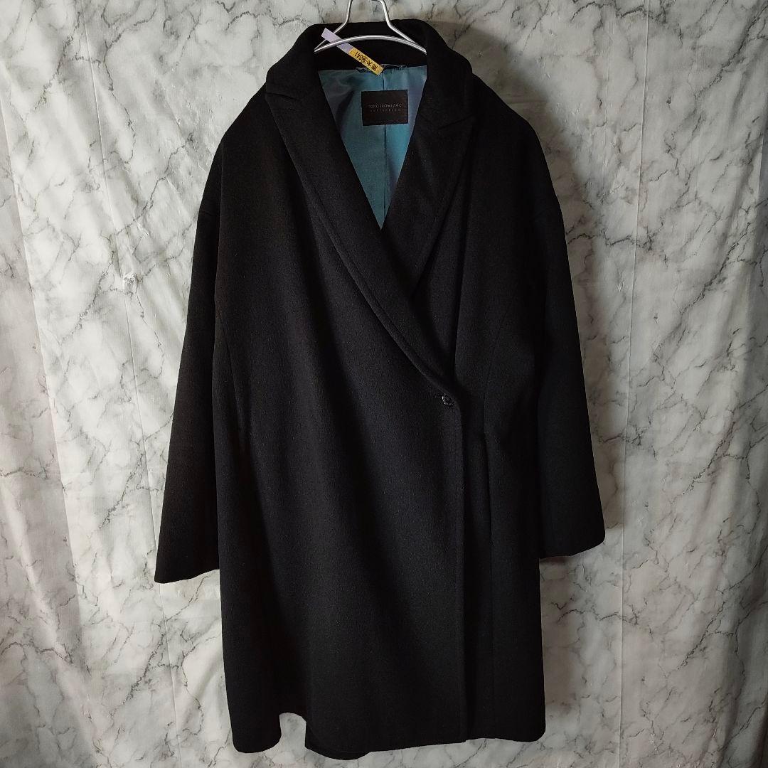 【TOMORROWLAND collection】アンゴラ100%ロングコート