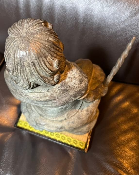 不動明王 坐像 青銅 江戸時代後期から幕末期明治