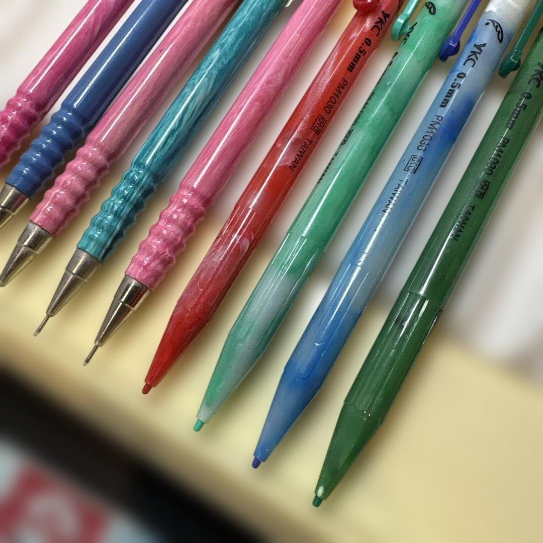 ロットリングtikky special 5本と台湾のマーブル柄４本まとめて