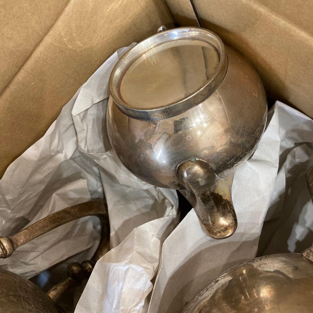 【激レア】アンティーク　ヴィンテージ　三越　ポット　4個セット