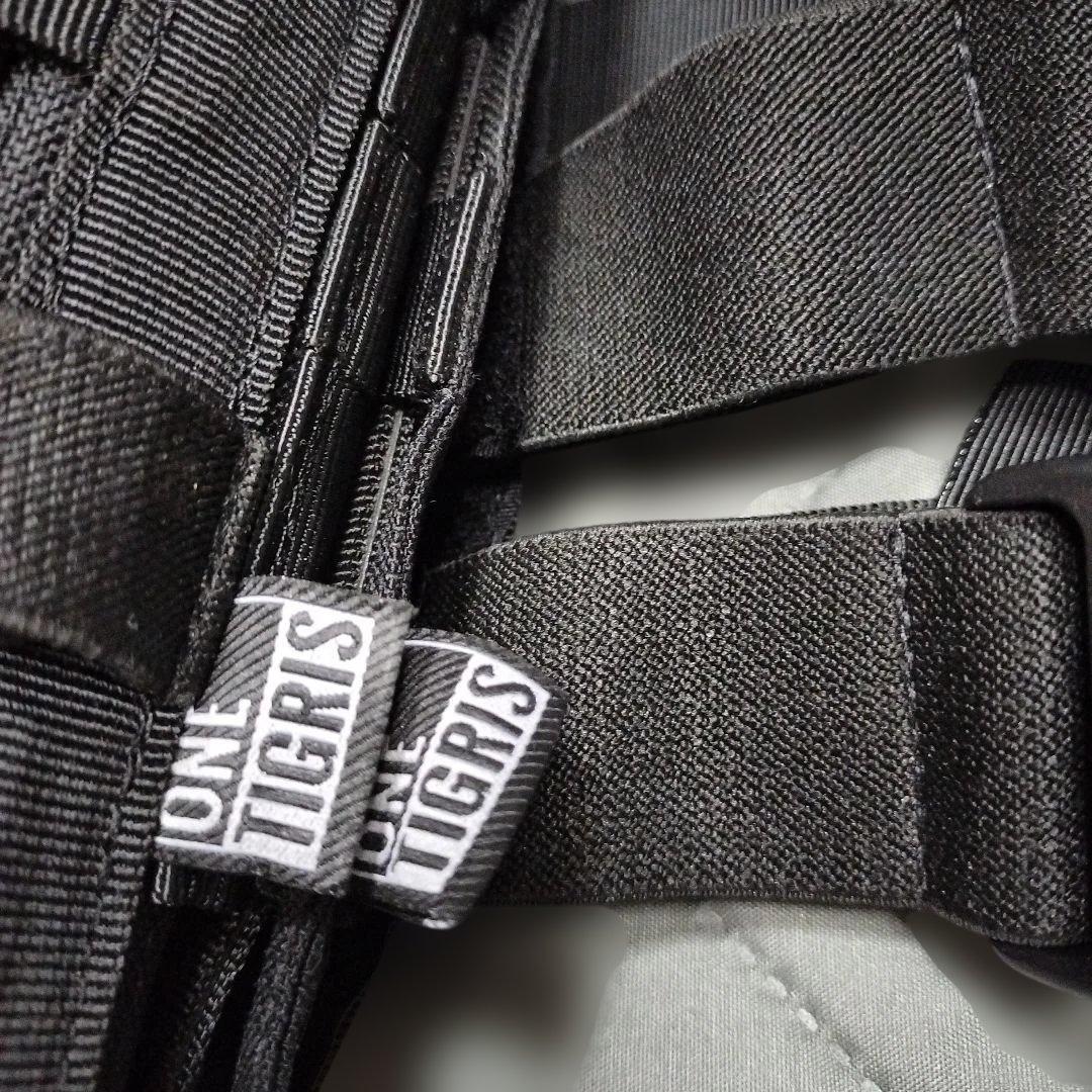 【サバゲ】ONE TIGRIS③点 ブラック レッグホルスター マガジンホルダー