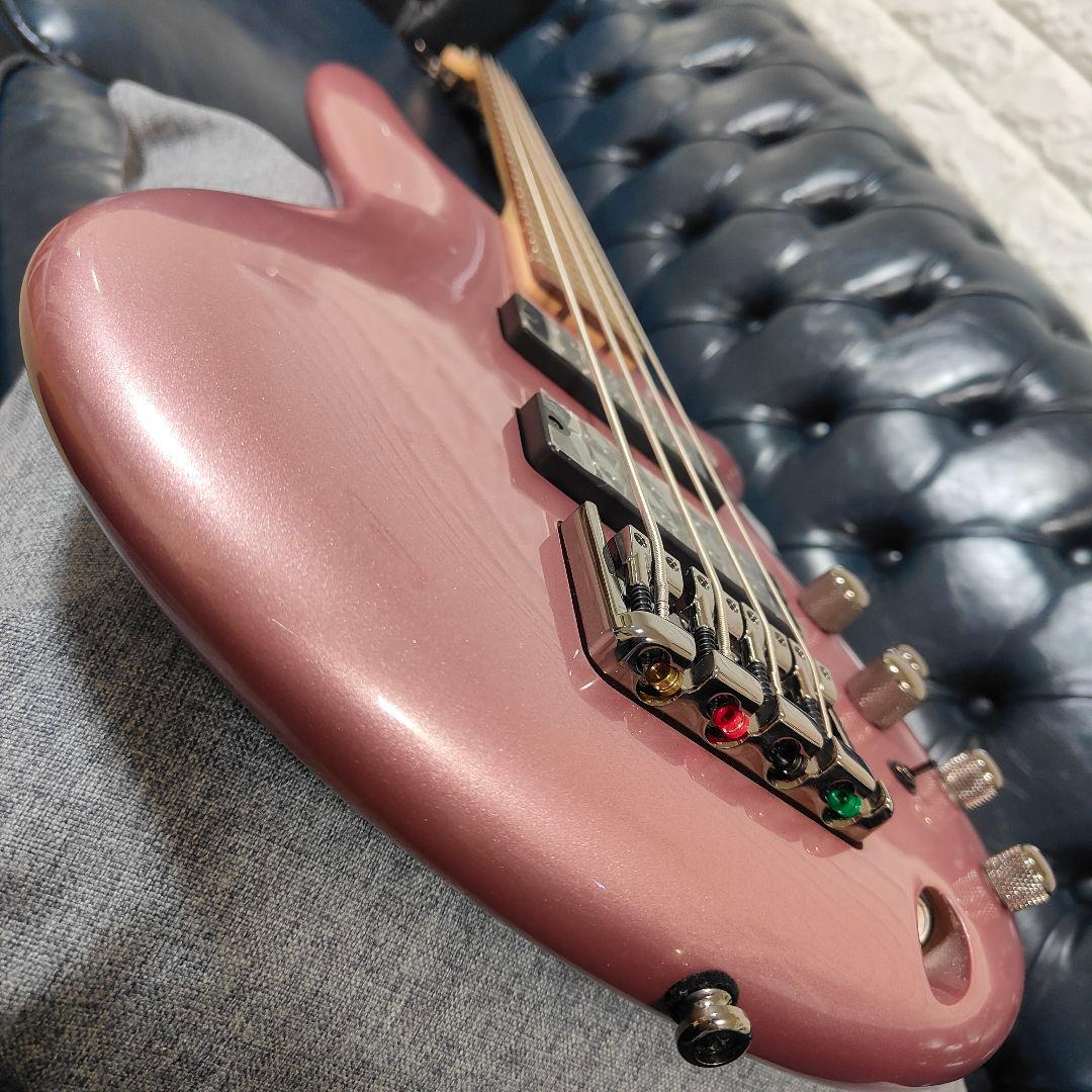 美品 Ibanez/アイバニーズ 4弦 エレキベース SR300E-PGM
