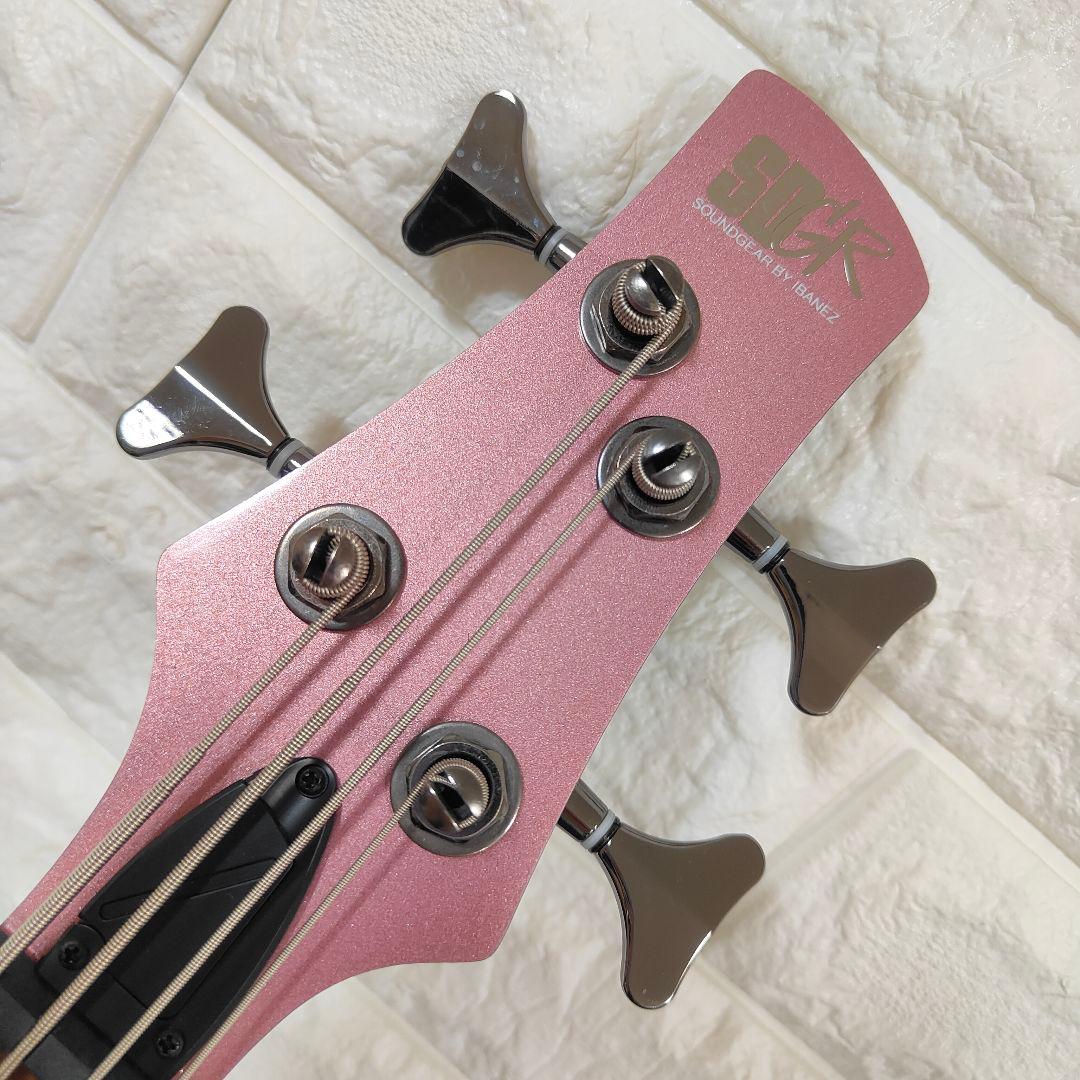 美品 Ibanez/アイバニーズ 4弦 エレキベース SR300E-PGM