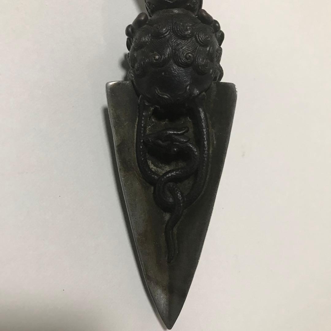 チベット　密教　法具　プルパ