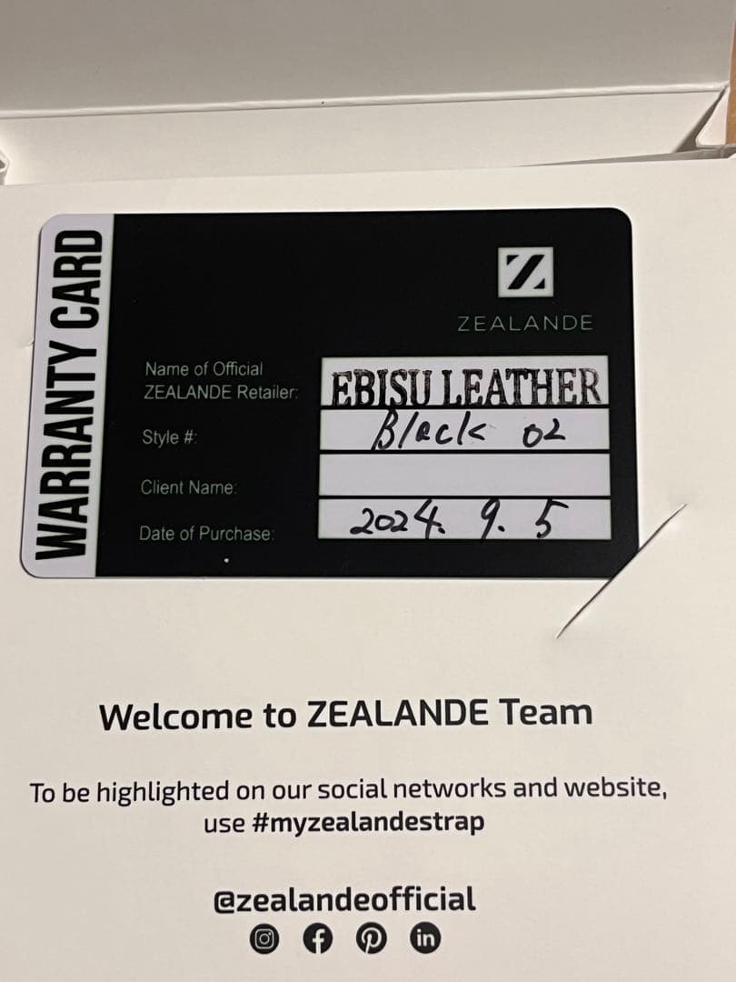 ZEALANDEラバーストラップ　ロレックス