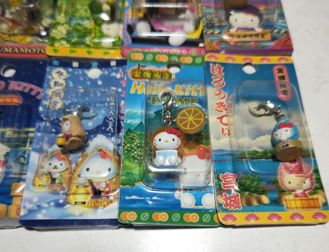 ご当地キテイ ファスナーマスコット セット