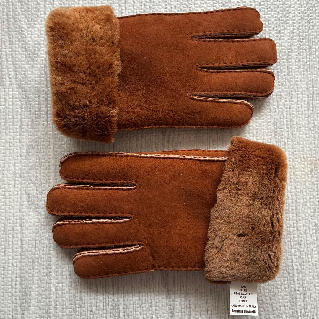 ブルネロクチネリ　手袋　本革