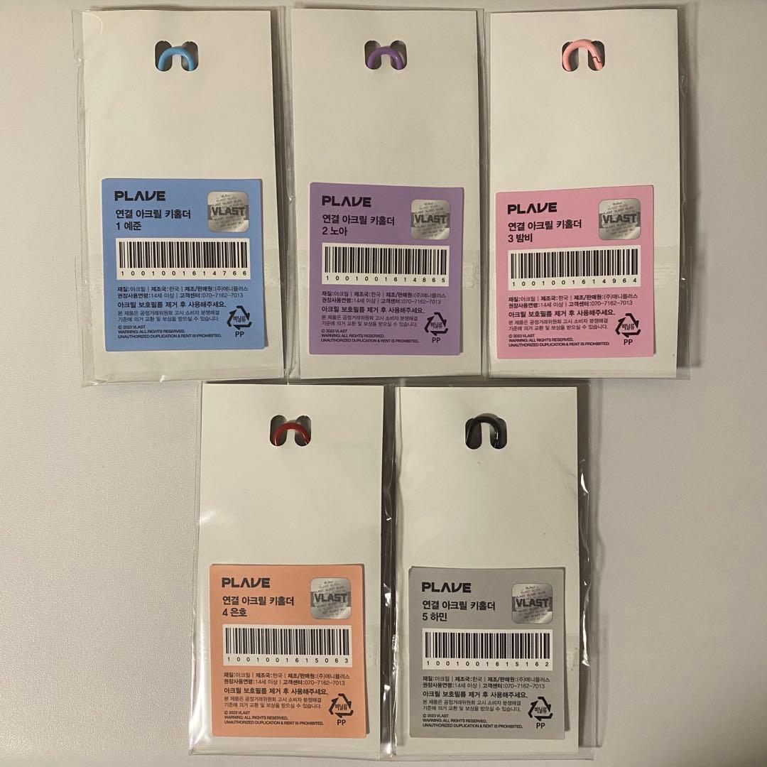 『レア品・新品未開封』 PLAVE ANIPLUS ハートキーリング　セット