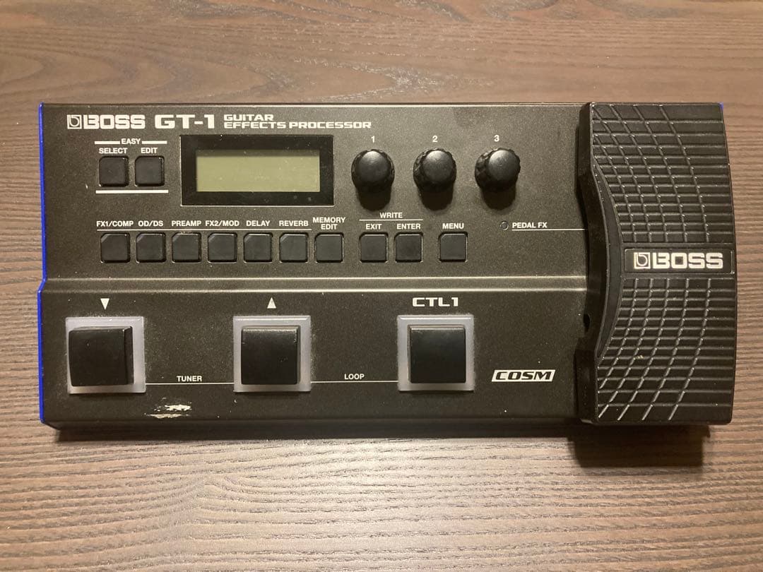 【まりな】BOSS GT-1 ギターエフェクトプロセッサー