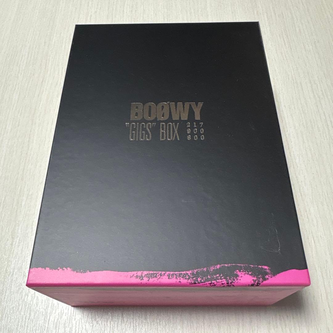 BOOWY “GIGS\