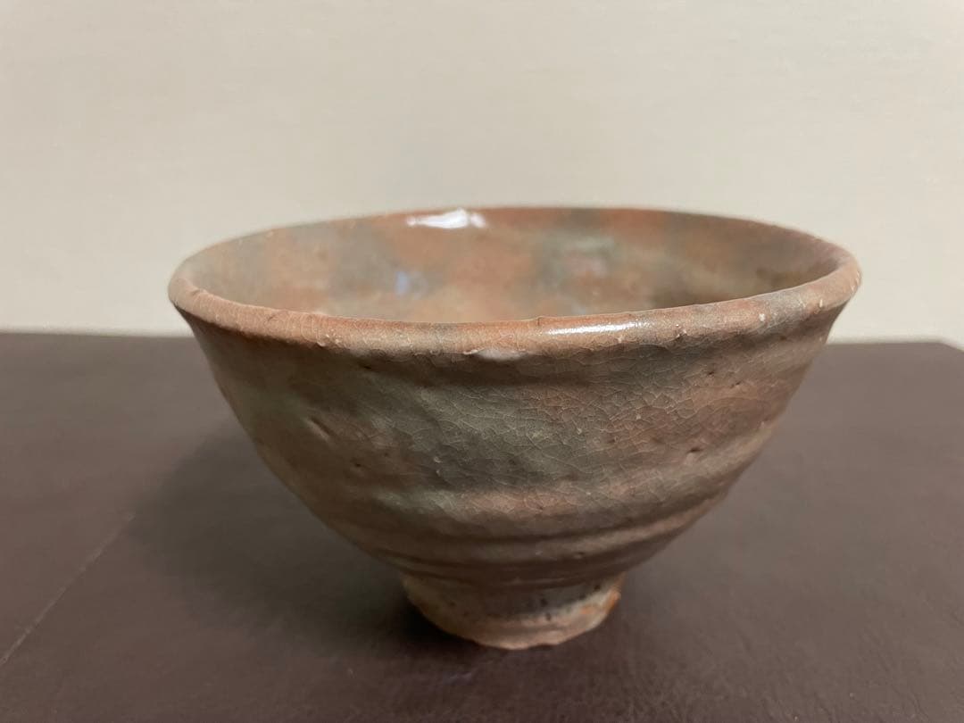 兼田昌尚 萩茶盌　萩焼　共箱　栞　茶道具