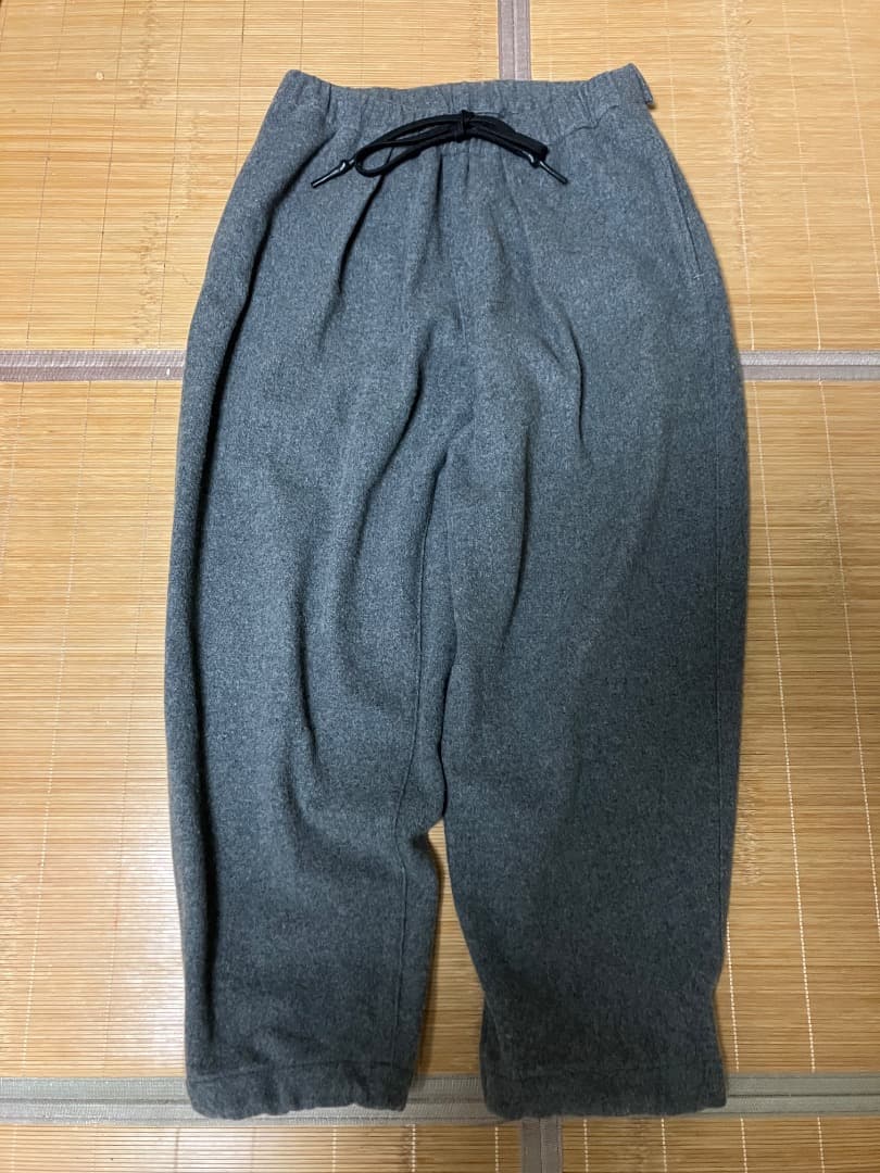 UNTRACE 23AW メルトンパンツ